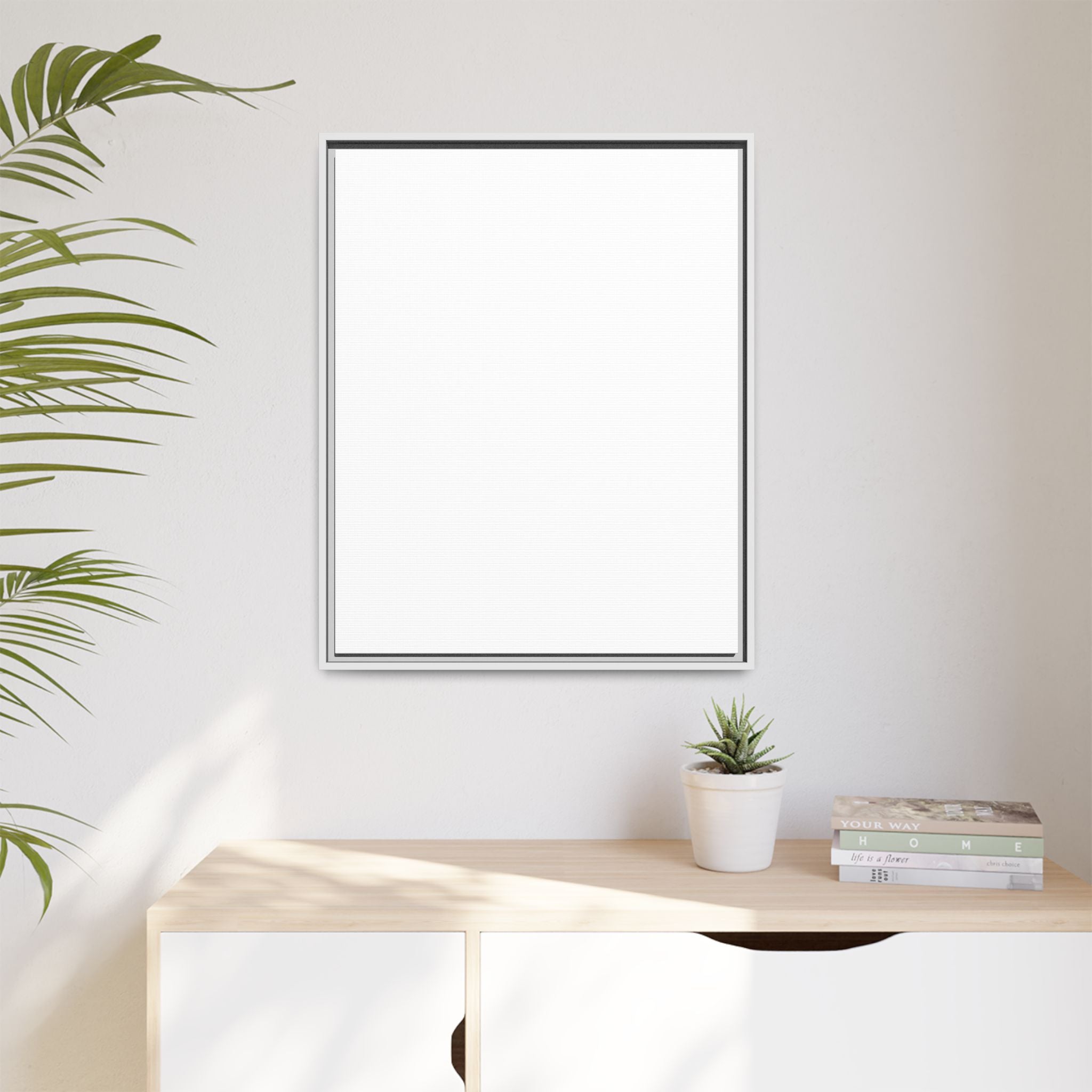 Matte Canvas, Framed (Multi-color)