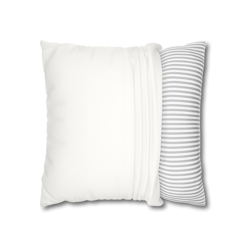 Faux Suede Square Pillowcase