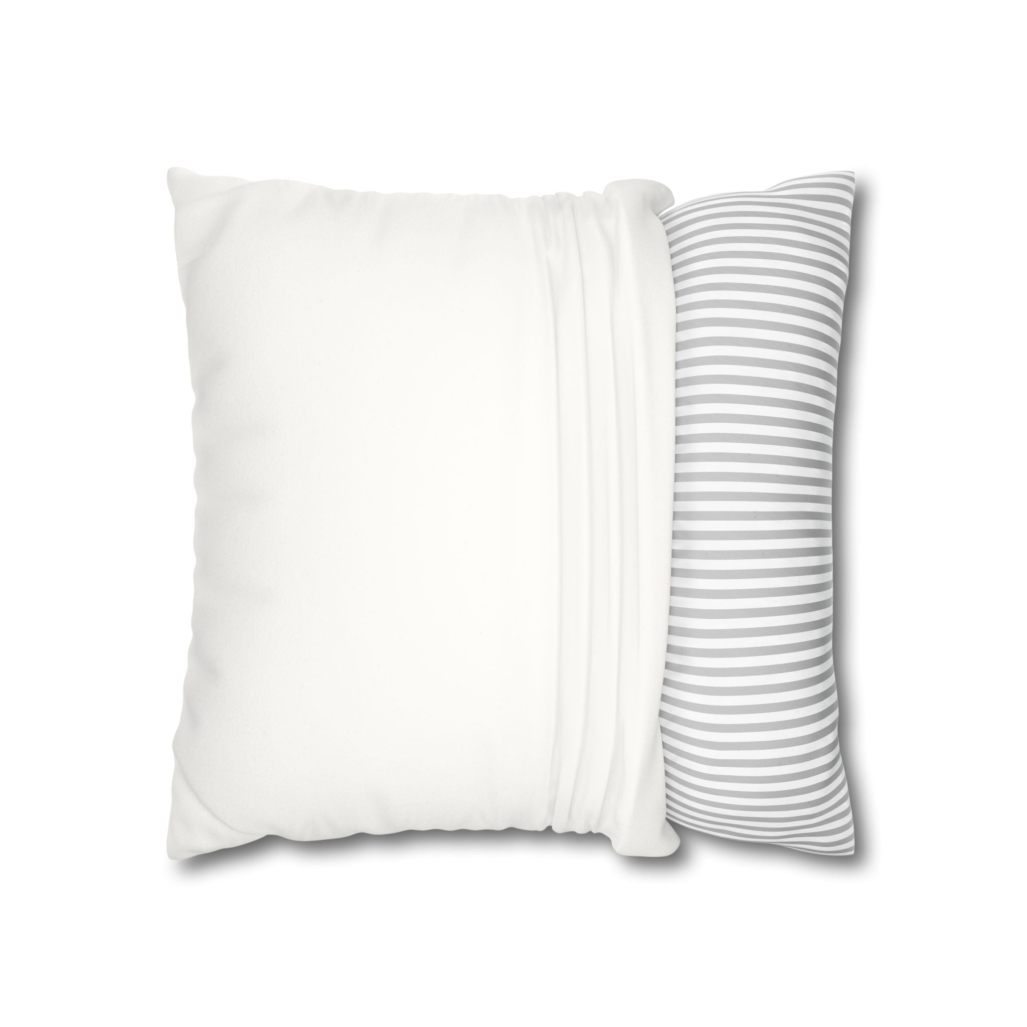 Faux Suede Square Pillowcase