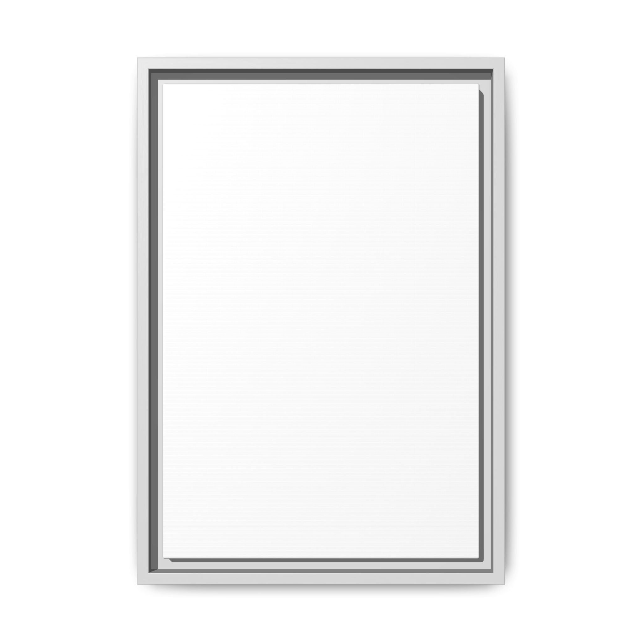 Matte Canvas, Framed (Multi-color)