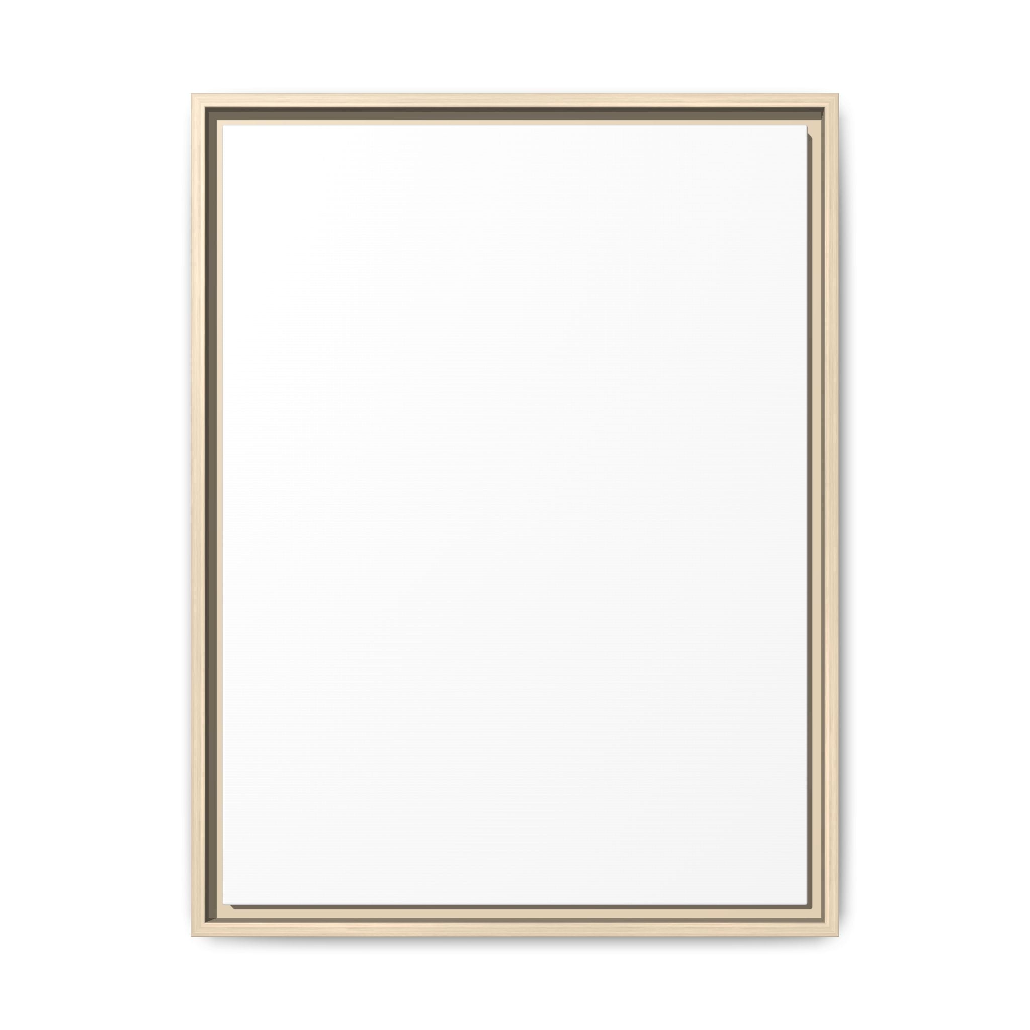 Matte Canvas, Framed (Multi-color)