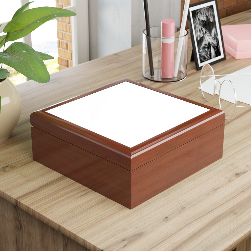 Jewelry Box with Custom Photo Top