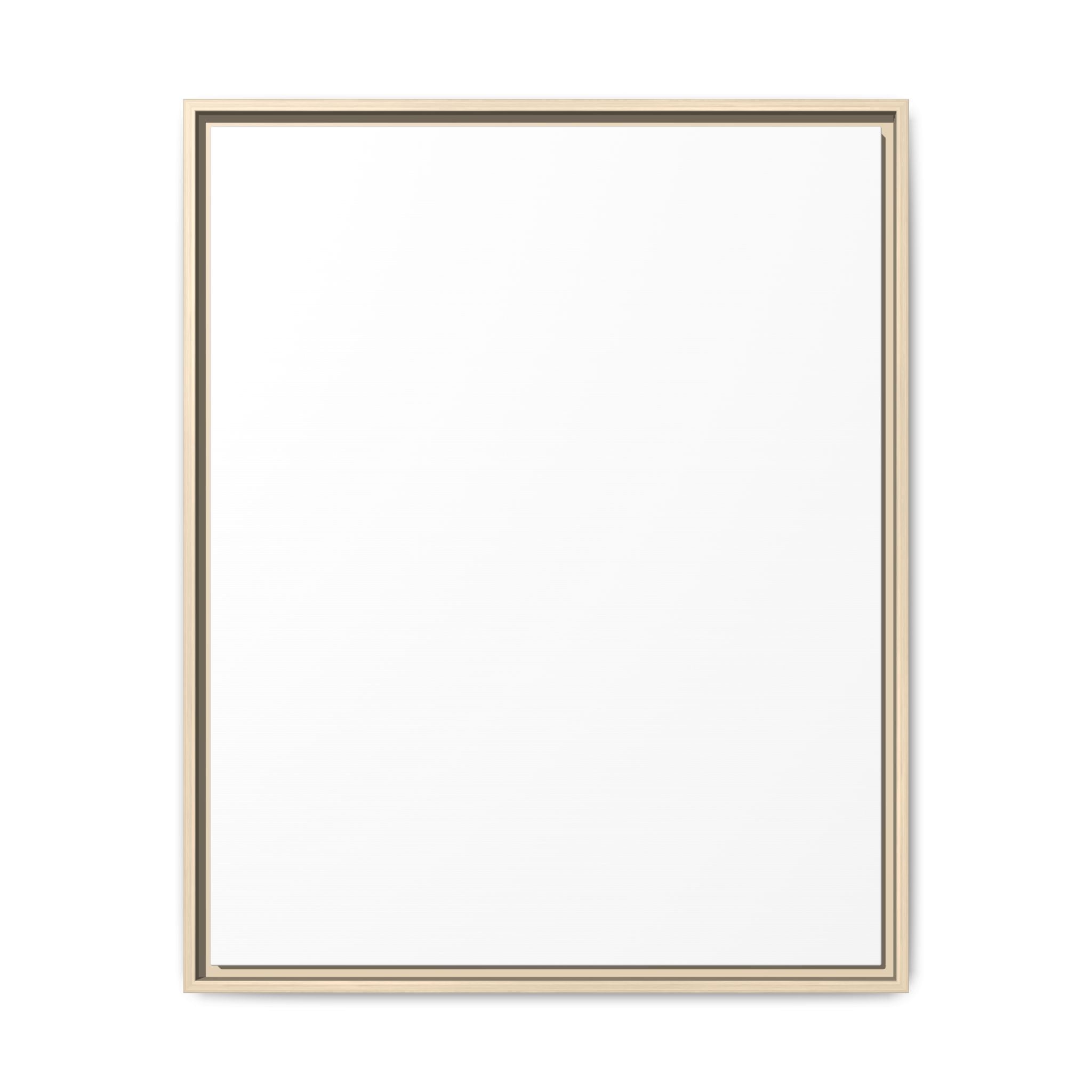 Matte Canvas, Framed (Multi-color)