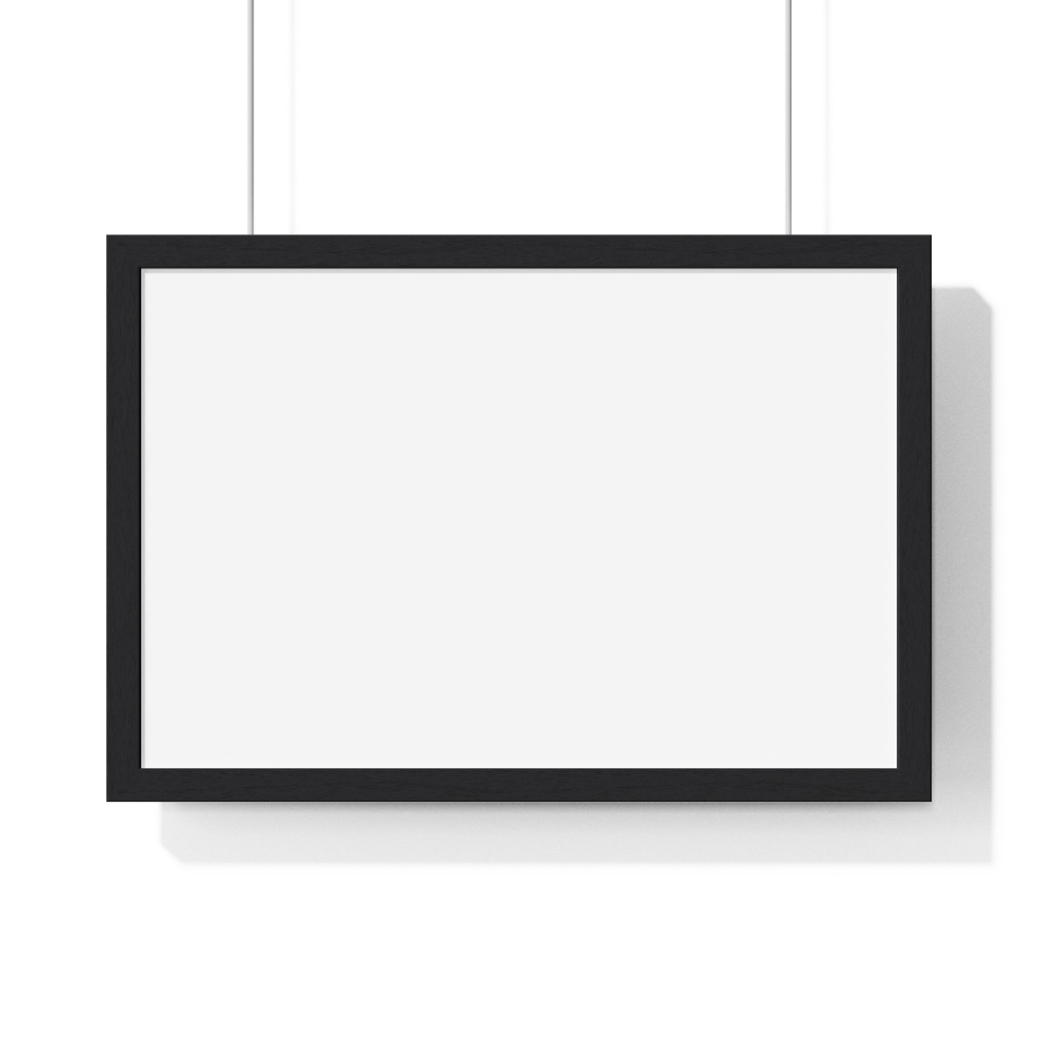 Horizontal Framed Poster
