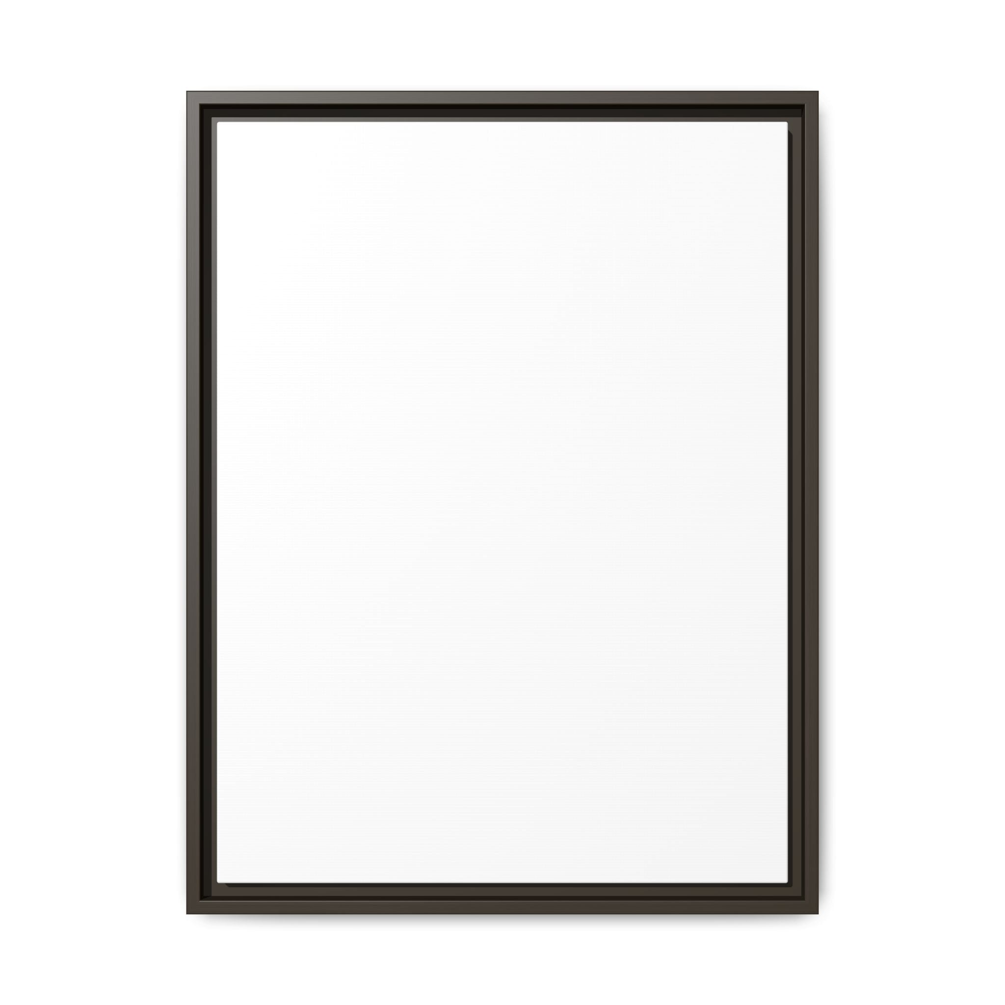 Matte Canvas, Framed (Multi-color)