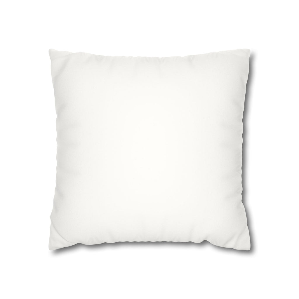 Faux Suede Square Pillowcase