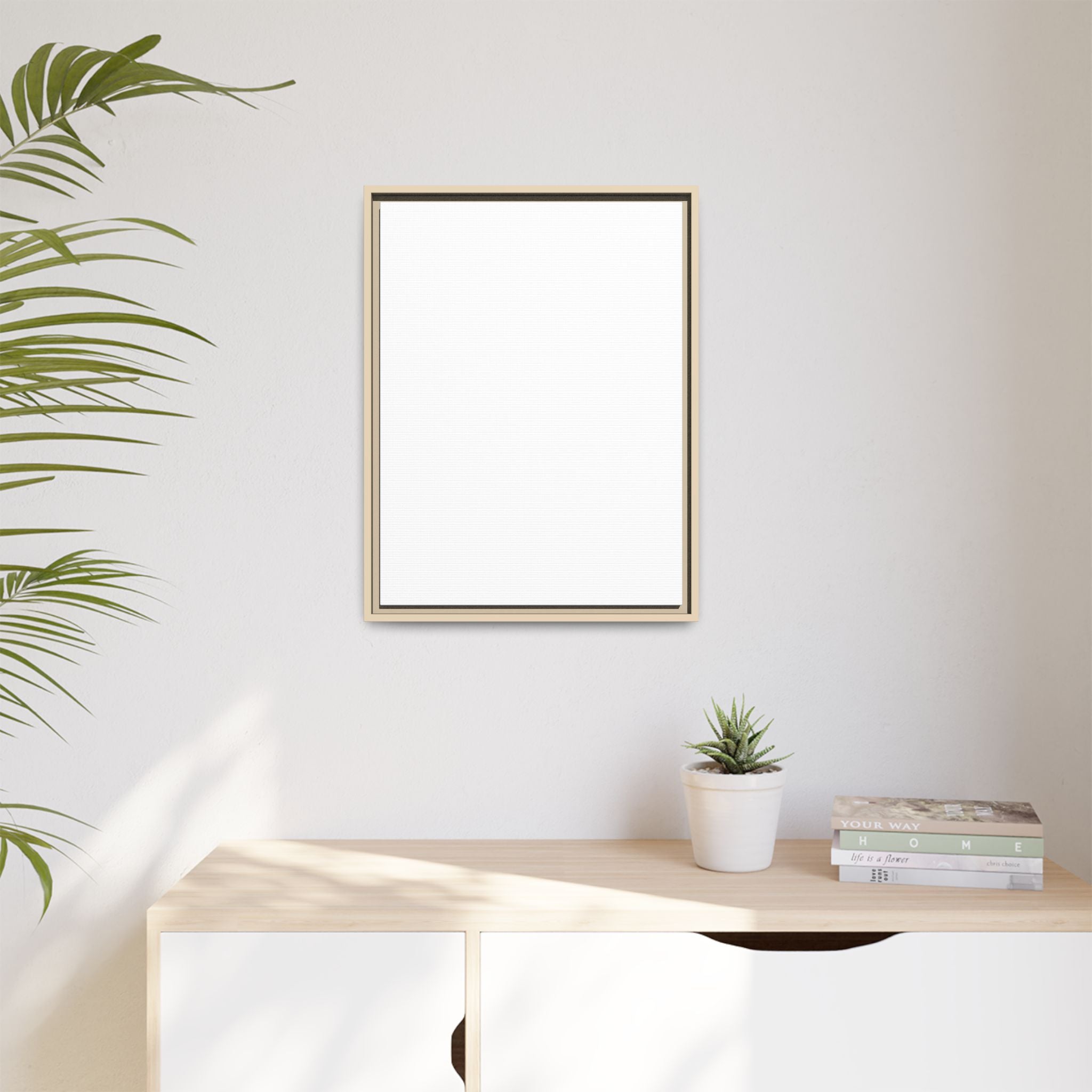 Matte Canvas, Framed (Multi-color)