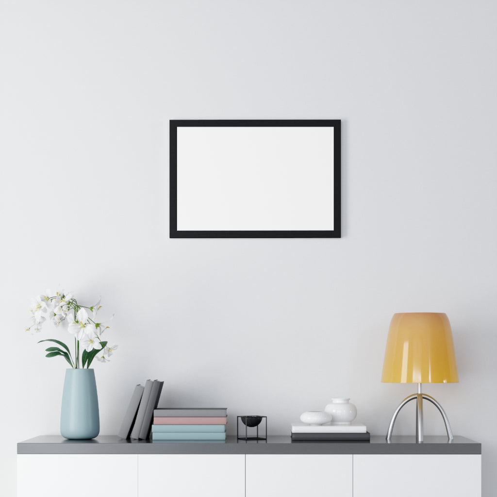 Horizontal Framed Poster