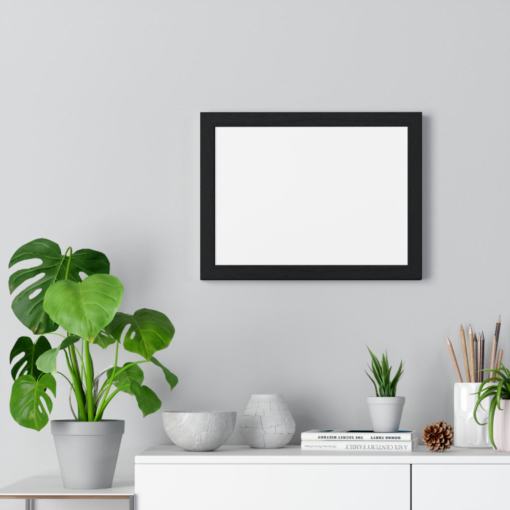 Horizontal Framed Poster