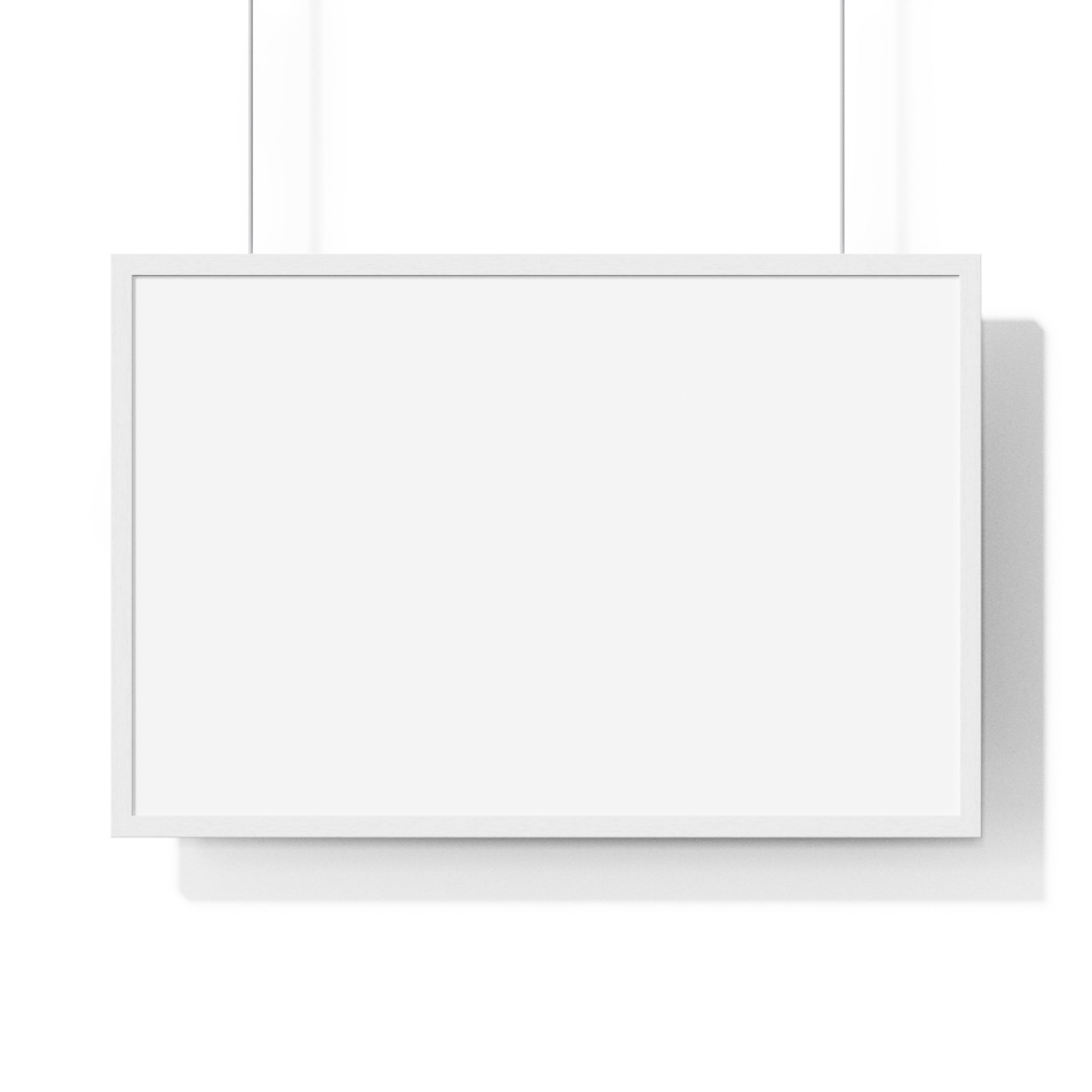 Horizontal Framed Poster