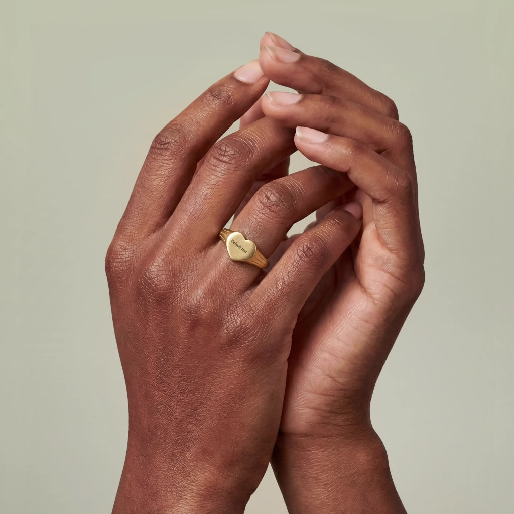 Heart Signet Ring