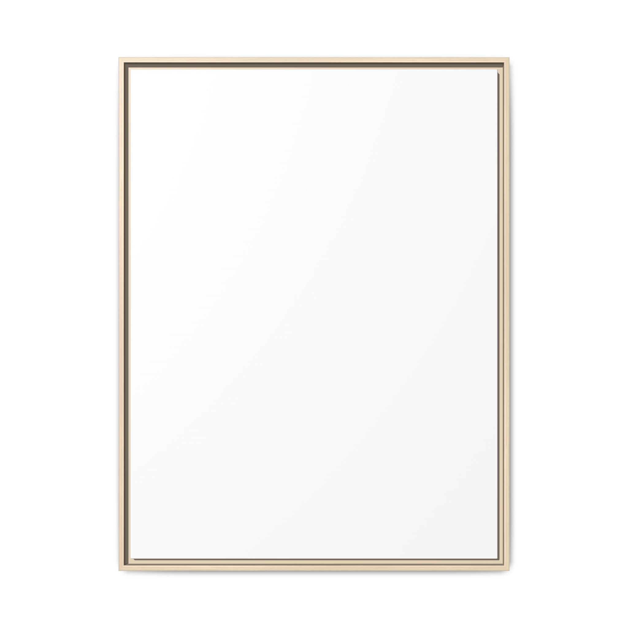 Matte Canvas, Framed (Multi-color)