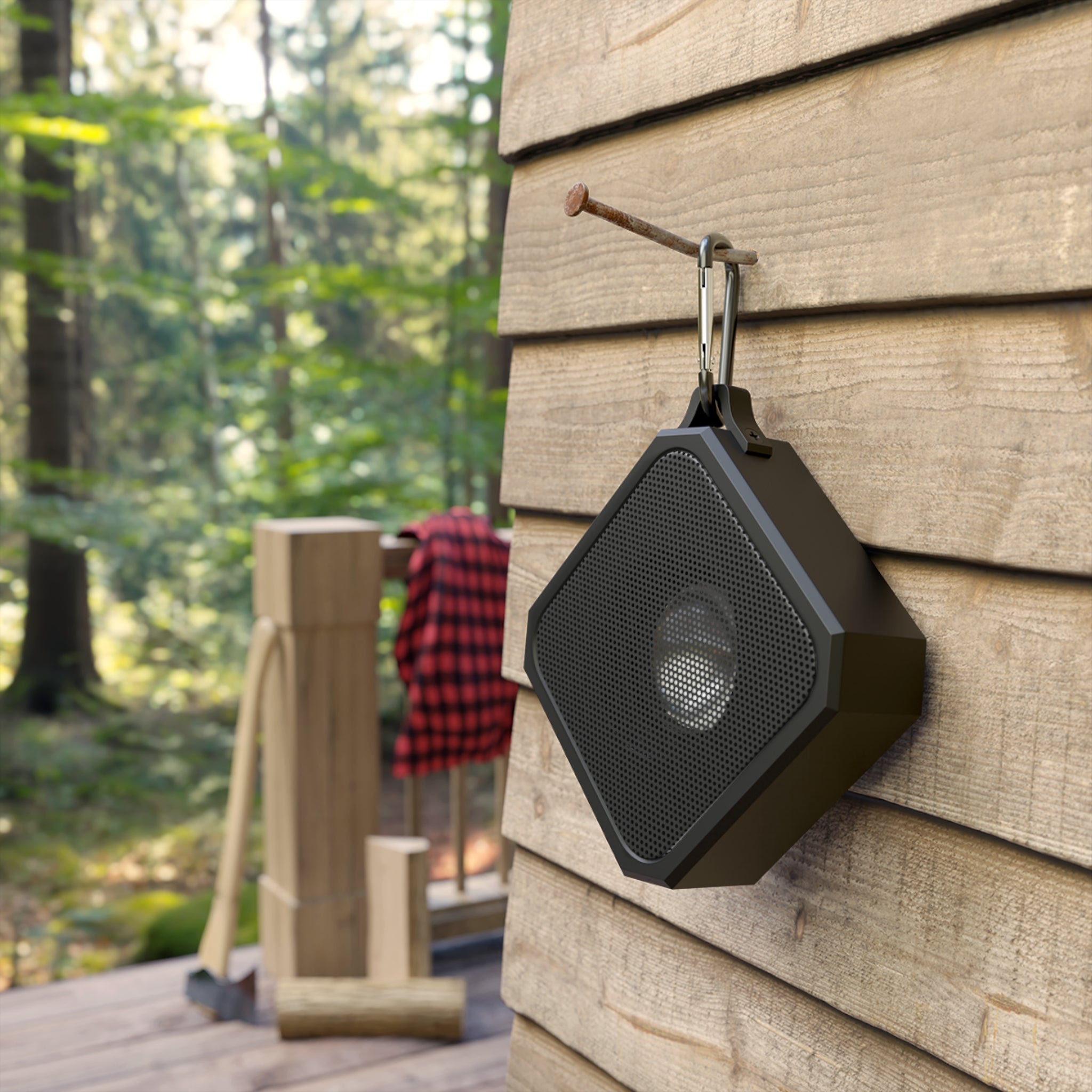 Waterproof Portable Speaker with Carabiner