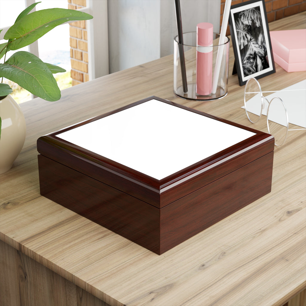 Jewelry Box with Custom Photo Top