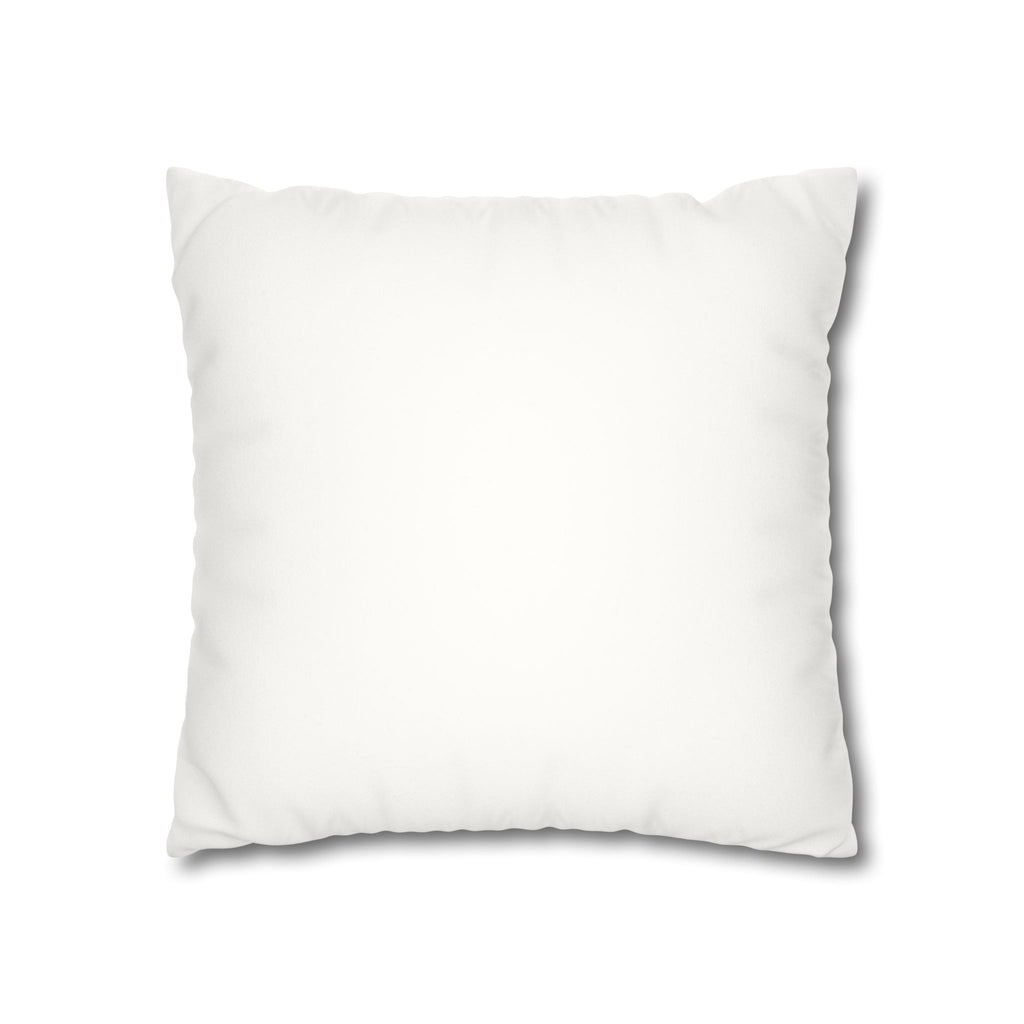 Faux Suede Square Pillowcase