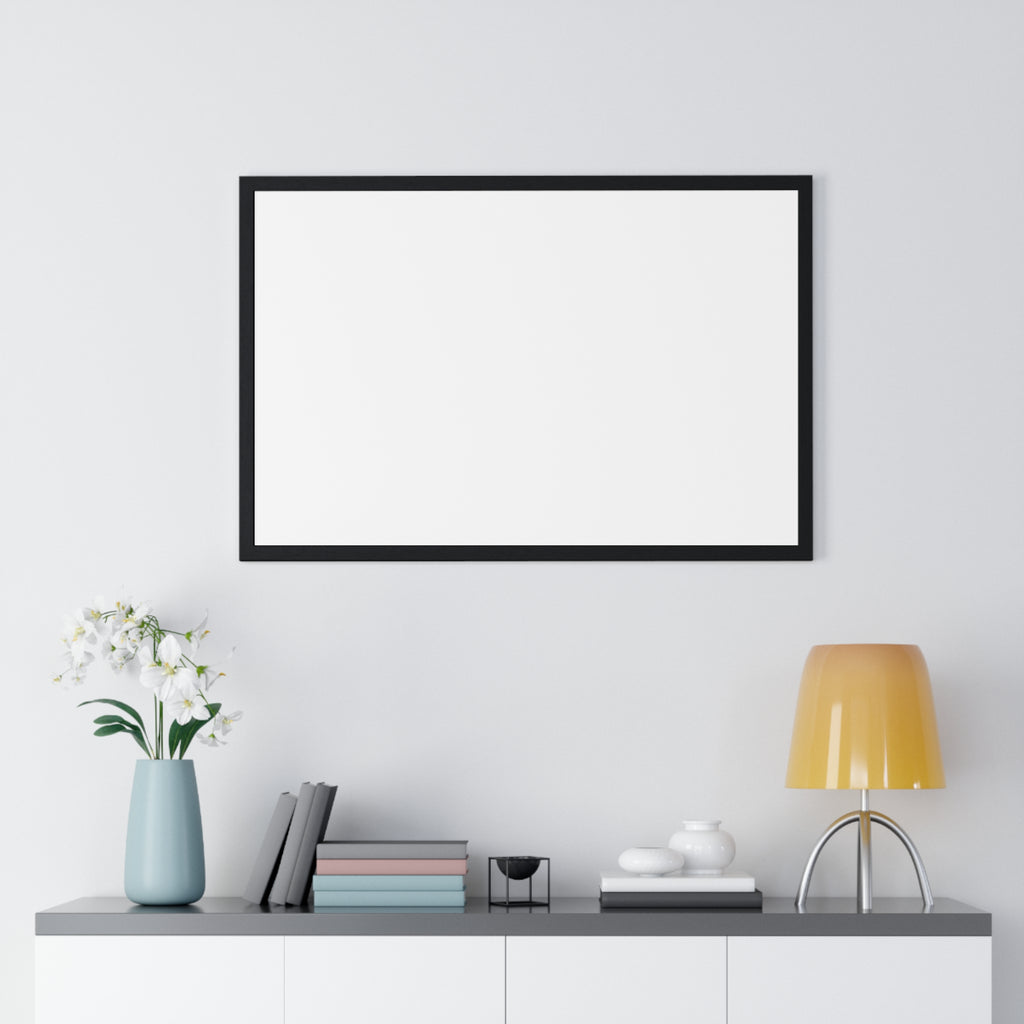 Horizontal Framed Poster