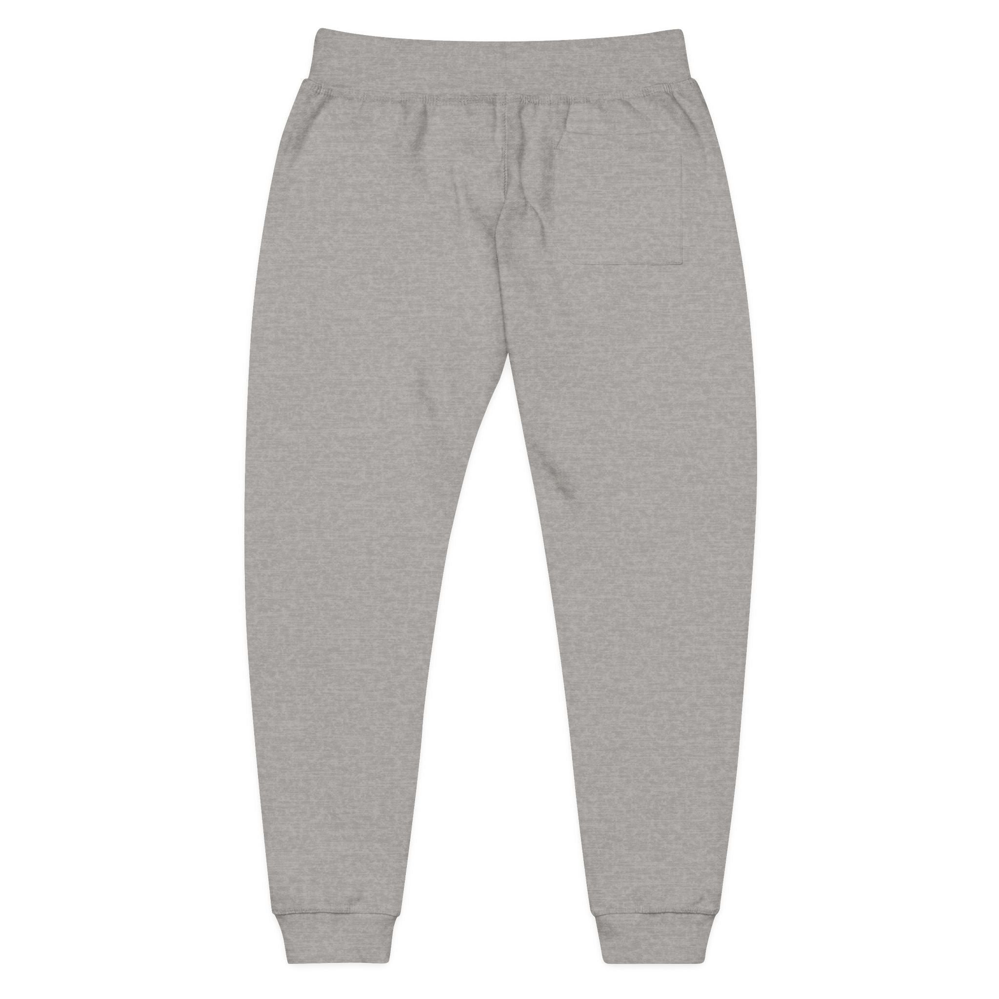 Embroidered Cozy Fleece Sweatpants