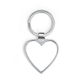 Custom Heart Metal Keychain