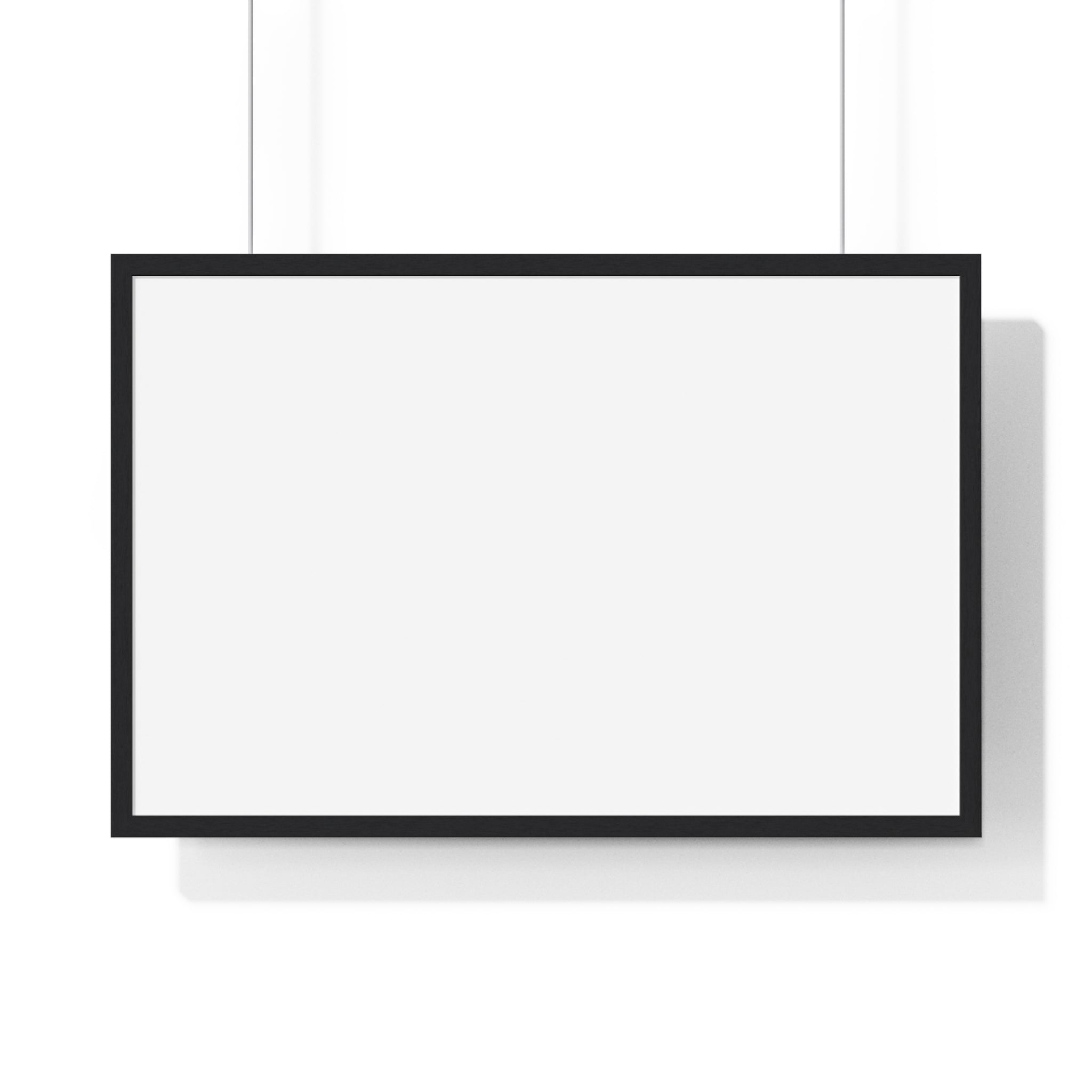 Horizontal Framed Poster
