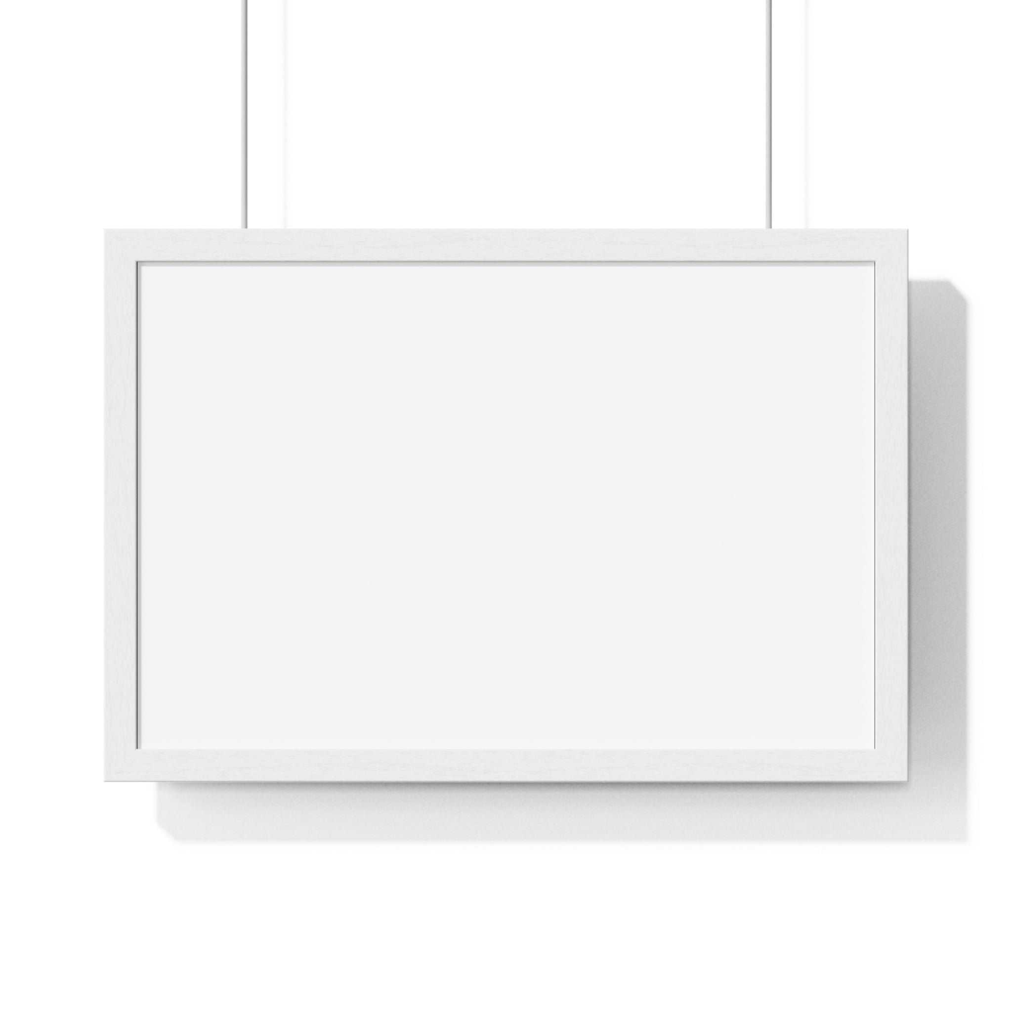 Horizontal Framed Poster