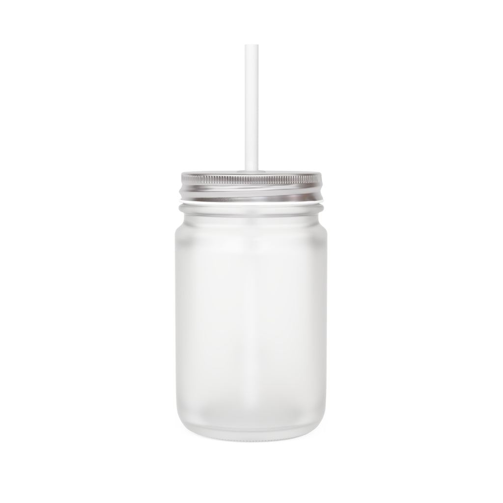 Mason Jar Tumbler with Straw
