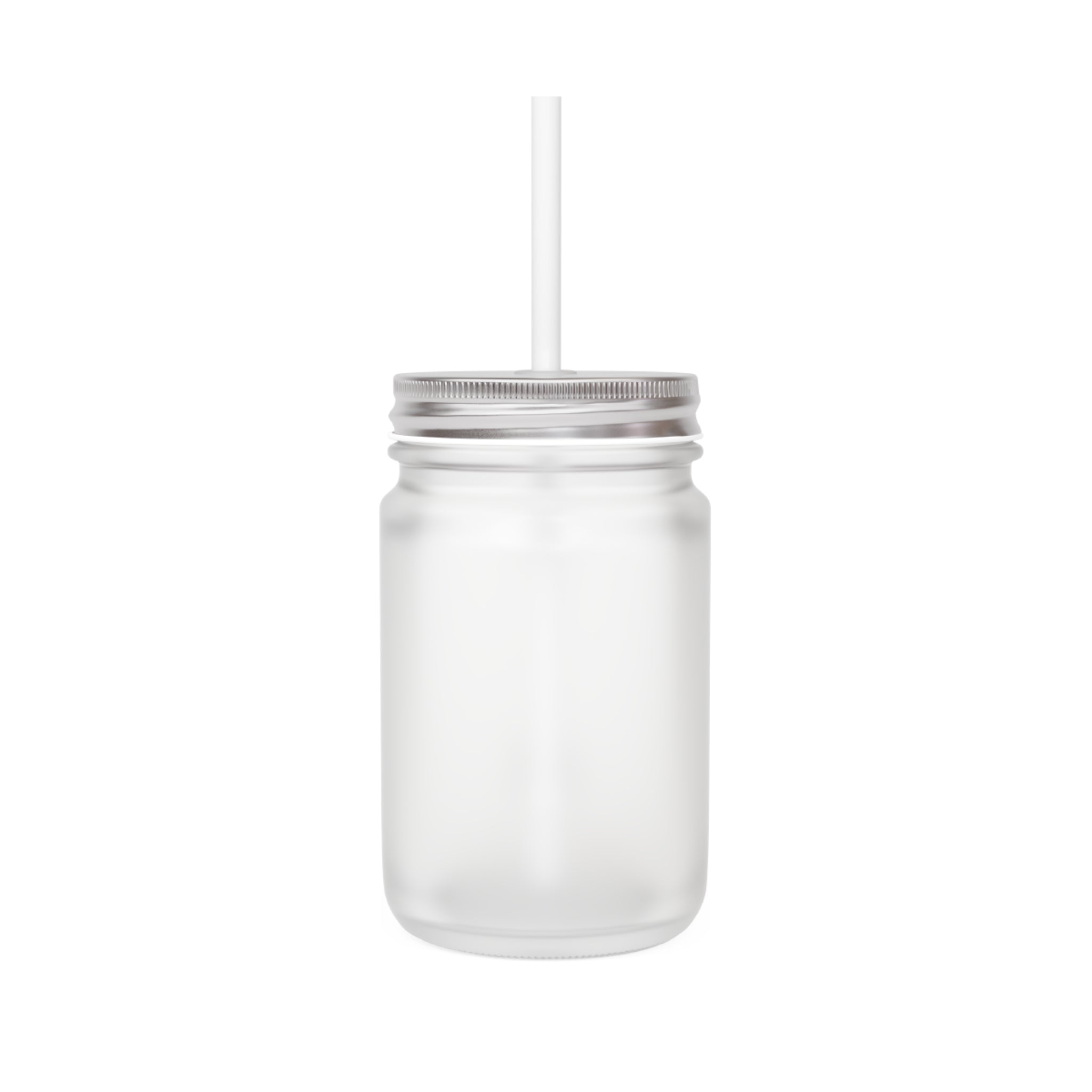 Mason Jar Tumbler with Straw
