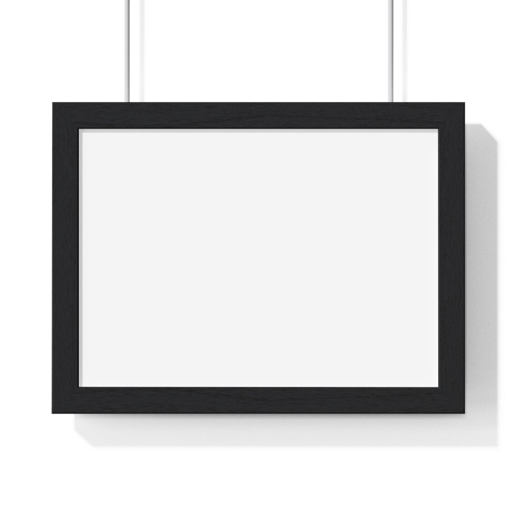 Horizontal Framed Poster