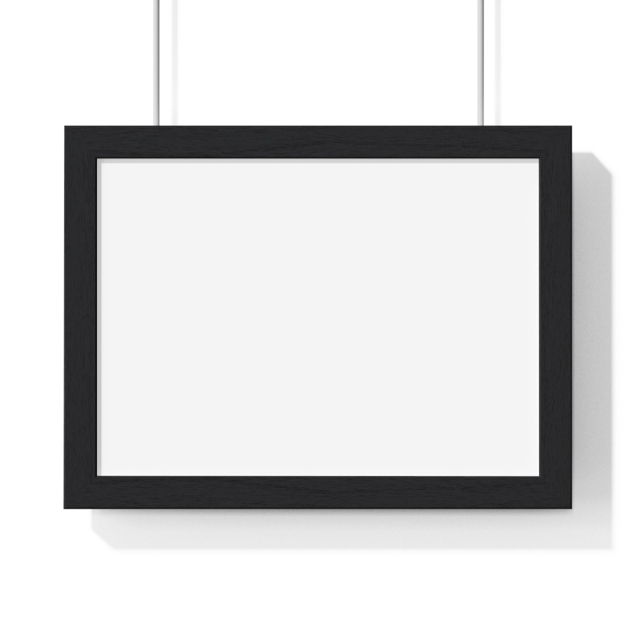 Horizontal Framed Poster